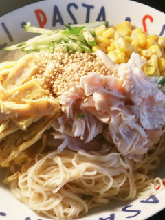 夏休み★ゴマだれ買わなくてもゴマだれ素麺-レシピのメイン写真