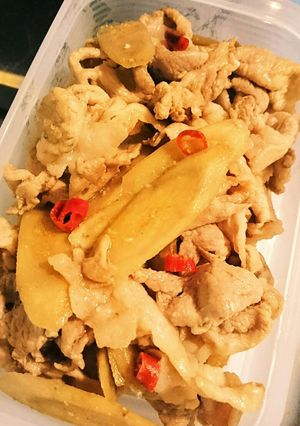 ♡簡単♡ごぼうと豚肉のガーリック炒め♡-レシピのメイン写真