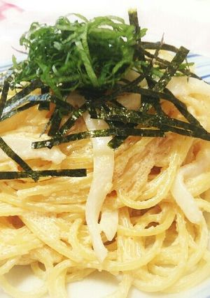 明太子といかソーメンのパスタ-レシピのメイン写真