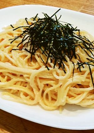 簡単クリィーミィ明太子スパゲティ-レシピのメイン写真
