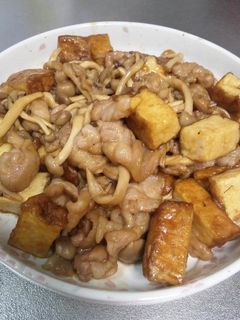 豚肉と厚揚げのしょうが焼き♪-レシピのメイン写真