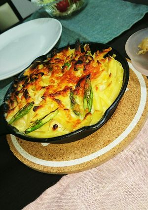 ニトリのスキレットでグラタン⭐-レシピのメイン写真