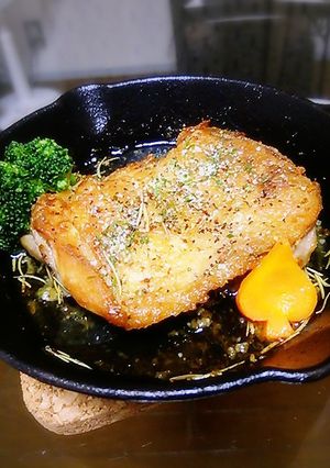 簡単パリパリ☆チキンのハーブ焼き-レシピのメイン写真