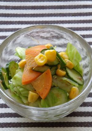 レンジでキャベツのおかか和え-レシピのメイン写真