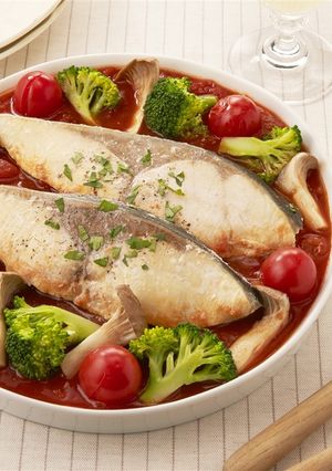 フライパンで簡単！ぶりのトマトパッツァ-レシピのメイン写真