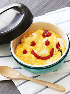 丼ぶり弁当に ふんわりオムライス丼-レシピのメイン写真