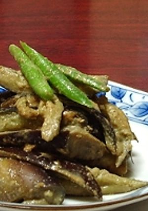 茄子とインゲンの胡麻和え-レシピのメイン写真