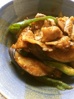 簡単メインおかず♪豚肉となすの味噌炒め-レシピのメイン写真