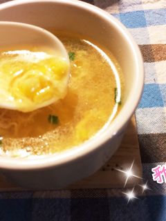 とうもろこしの旨みたっぷり中華風スープ♪-レシピのメイン写真