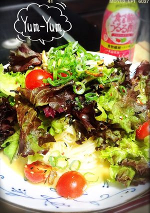 超簡単野菜たっぷり素麺サラダ-レシピのメイン写真