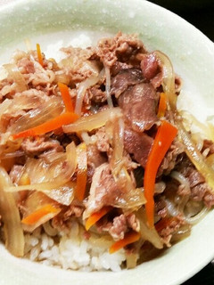 我が家の牛丼-レシピのメイン写真