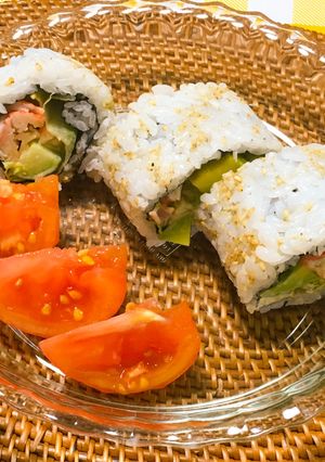 カリフォルニアロール-レシピのメイン写真