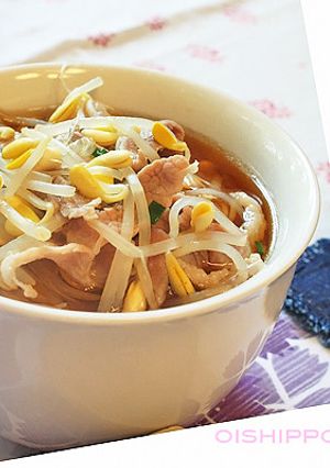 たっぷり豆もやしで糖質カット~煮麺-レシピのメイン写真