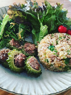 子供も食べれる苦くないゴーヤ炒飯♡-レシピのメイン写真
