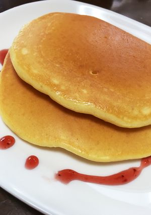ヘルシー！！☆ヨーグルトホットケーキ☆-レシピのメイン写真