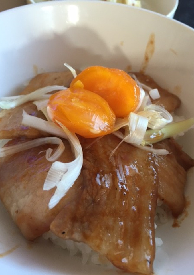 冷凍卵で豚丼-レシピのメイン写真