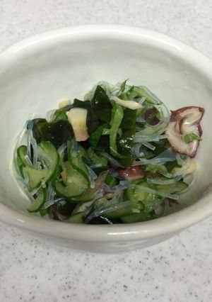 青じそとみょうがたっぷり酢の物-レシピのメイン写真