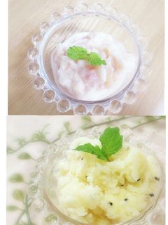 季節フルーツのフローズンアイス-レシピのメイン写真
