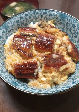 野菜と卵でボリュームUP！ウナタマ丼♪-レシピのメイン写真