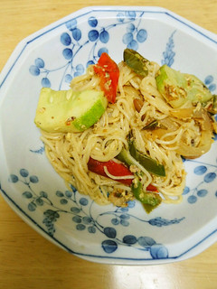 そうめんチャンプルー♪-レシピのメイン写真