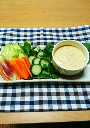 バーニャカウダ風のたれ-レシピのメイン写真