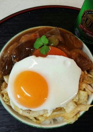 Ｗ丼（血管ダイエット食856）-レシピのメイン写真