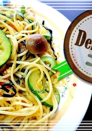 塩昆布が旨い☆和風！？ペペロンチーノ！？-レシピのメイン写真