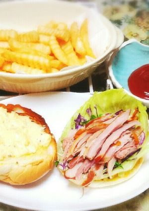 特製タルタルのスモークチキンバーガー-レシピのメイン写真