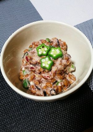 梅こん☆さっぱり納豆-レシピのメイン写真
