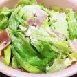 レタスとベーコンのサラダ