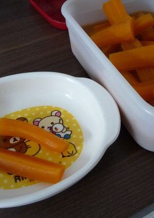 手づかみ☆にんじんスティック-レシピのメイン写真