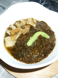 生もずくと干しタラ+実山椒のタパス-レシピのメイン写真
