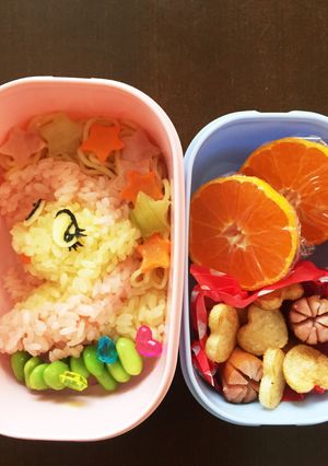 キャラ弁 マイリトルポニー♡-レシピのメイン写真