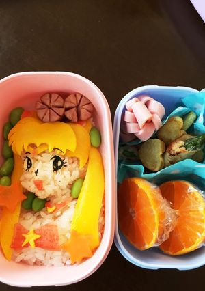 キャラ弁 セーラームーン♡-レシピのメイン写真