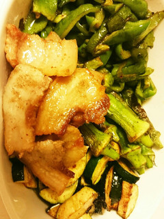 豚バラ肉と夏野菜の夏バテさよならグリル-レシピのメイン写真