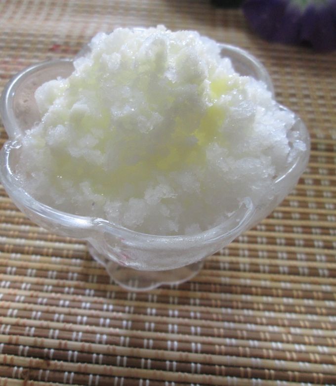 はちみつで♡雪花氷（台湾風かき氷）-レシピのメイン写真