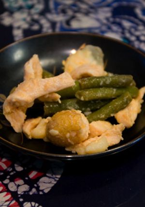 いんげん＆新じゃが＆蒸し鶏のチリサラダ☆-レシピのメイン写真