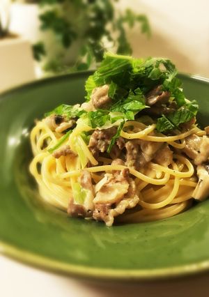 コクあり！キャベツと豚バラ肉のパスタ☆-レシピのメイン写真