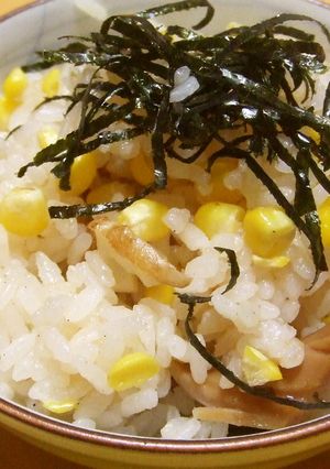 トウモロコシの炊き込みご飯！炊飯器で簡単-レシピのメイン写真