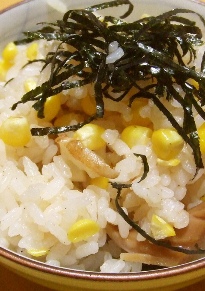 トウモロコシの炊き込みご飯！炊飯器で簡単-レシピのメイン写真