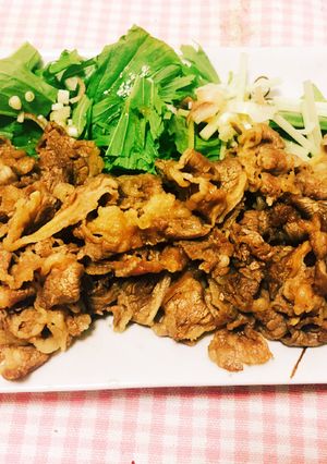 さっぱり牛肉炒め-レシピのメイン写真