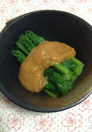 野菜や冷奴にピリ辛味噌だれ-レシピのメイン写真