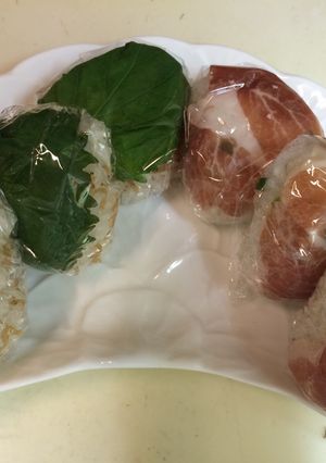 行楽に！酢飯でおつまみプチむすび2種-レシピのメイン写真