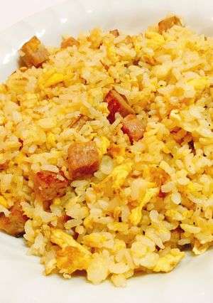 ドレッシングで!スパムチャーハン-レシピのメイン写真
