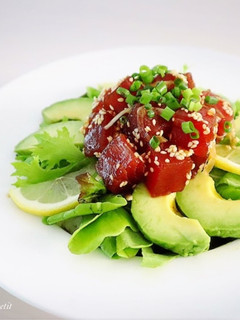 簡単♡おうちカフェごはん♡ポキ丼-レシピのメイン写真