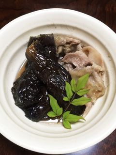 茄子と豚肉の煮物-レシピのメイン写真