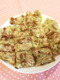 野菜もタンパク質も!離乳食用 お好み焼き-レシピのメイン写真