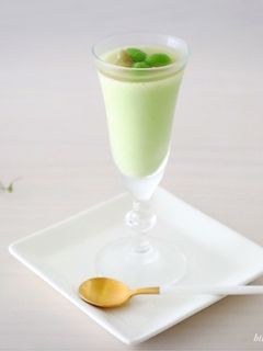 材料3つ♡火を使わず簡単♡枝豆豆腐-レシピのメイン写真
