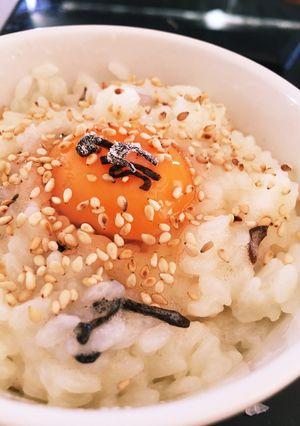 塩昆布で醤油はいらない！卵かけご飯☆-レシピのメイン写真