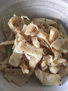 クセになる♪ 黒胡椒メンマ-レシピのメイン写真